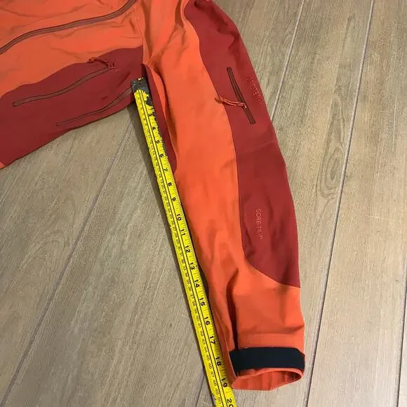 Arc’teryx Women’s M Ski Shell Jacket RECCO Avalanche Orange Hooded Snow - Picture 6 of 16